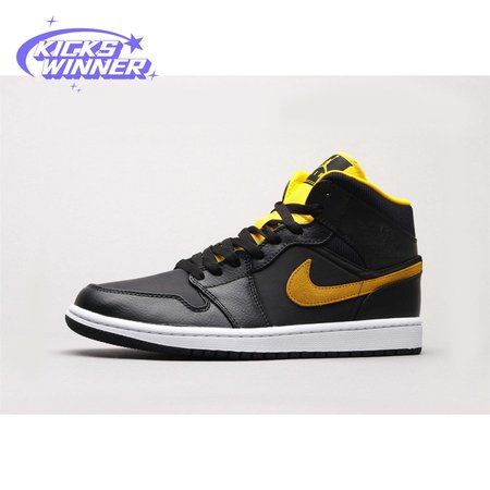 Air Jordan 1 Mid Black University Gold 40-46