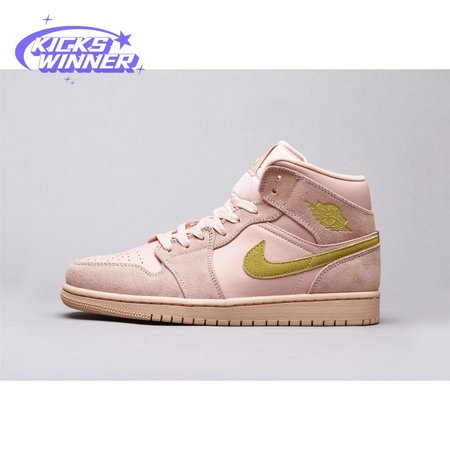 Air Jordan 1 Mid Coral Gold 36-46