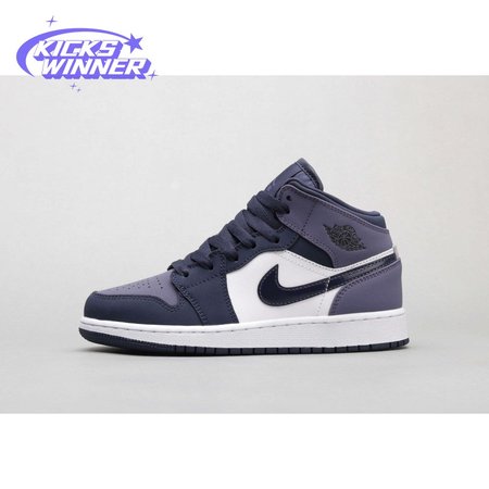 Air Jordan 1 Mid Obsidian Sanded Purple 36-46