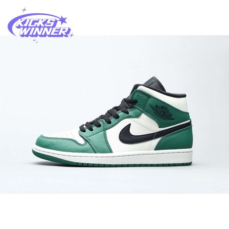 Air Jordan 1 Mid Pine Green 36-46