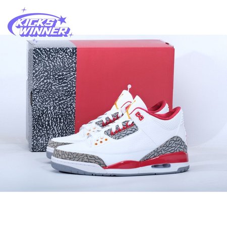 Air Jordan 3 Retro Cardinal Red Size: 40-47.5