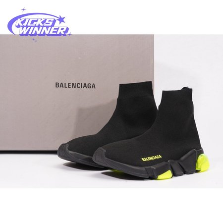 Balenciaga Speed LT SNEAKER Black Green Crystal SP36-45