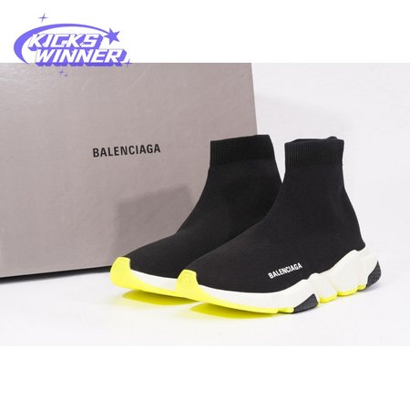 Balenciaga Speed Trainer Black Yellow size 36-45