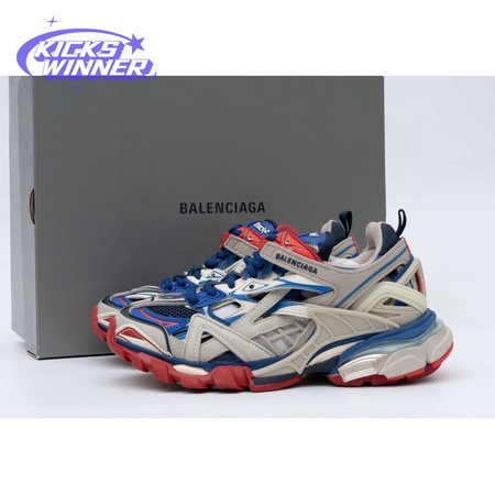 Balenciaga Track.2 Beige Blue Red (W) 35-45