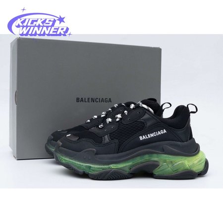 Balenciaga Triple S Black Yellow Fluo 35-45