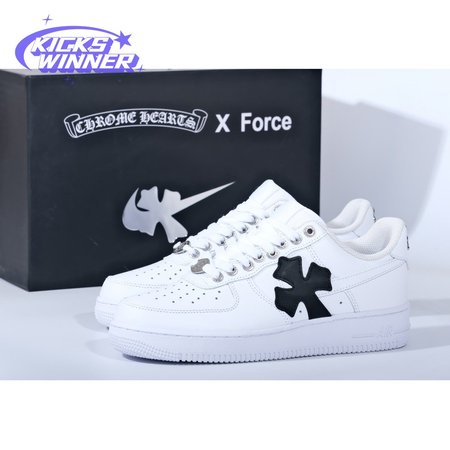 Chrome Hearts x NK Air Force 1 Triple White SIZE 36-45