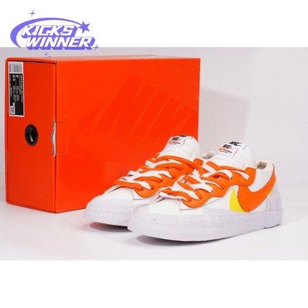 NK x Sacai Blazer Low "White Magma Orange" 36-46