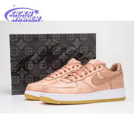 Nike CLOT x Air Force 1(Gold Silk) 36-46