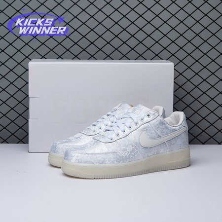 Nike CLOT x Air Force 1 White AO9286-100 36-46