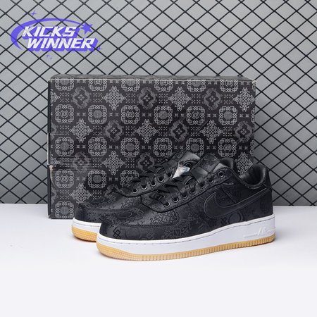 Nike Fragment X CLOT x Air Force 1 (Black) CZ3986-001 36-46