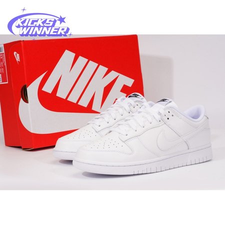 NK Dunk Low "Trple White" SIZE: 36-46