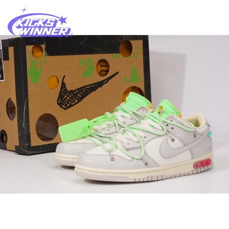 OFF WHITE X NK Dunk Low "The 50" (NO.07) SIZE: 36-47.5