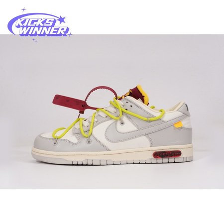 Off white x NK Dunk Low "THE 50" (NO.08) SIZE: 4-13