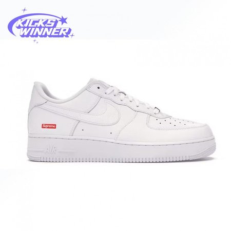 Nike Air Force 1 Low Supreme White Size 36-47.5