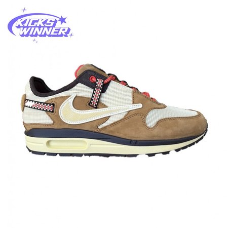 Nike Air Max 1 Travis Scott Cactus Jack Baroque Brown Size 36-47.5