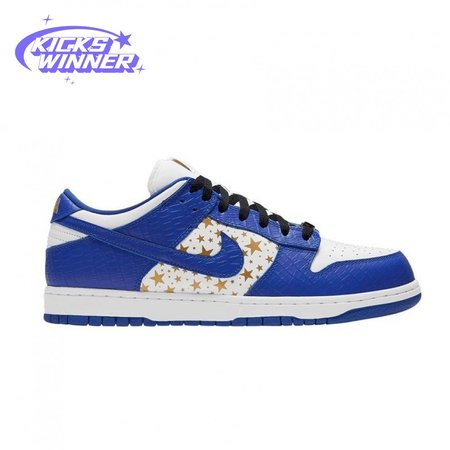 Supreme x Dunk Low OG SB QS 'Hyper Royal' Size 40-47.5