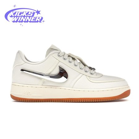 Travis Scott x Air Force 1 'Sail' Size 36-46