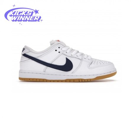 Dunk Low Pro ISO SB 'Orange Label - White Navy' Size 36-47.5