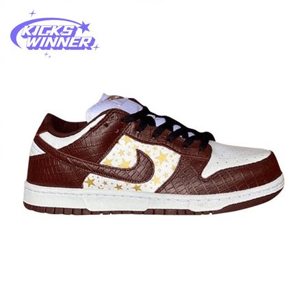 Supreme x Dunk Low OG SB QS 'Barkroot Brown' Size 40-47.5