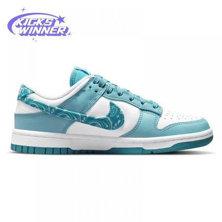 Nike Dunk Low Essential Paisley Pack Worn Blue Size 40-47.5