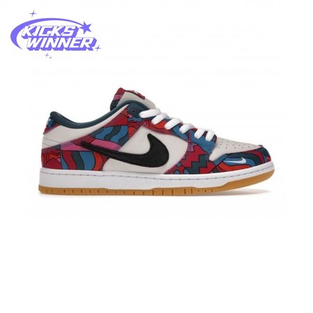 Parra x Dunk Low Pro QS SB 'Abstract Art' Size 36-47.5