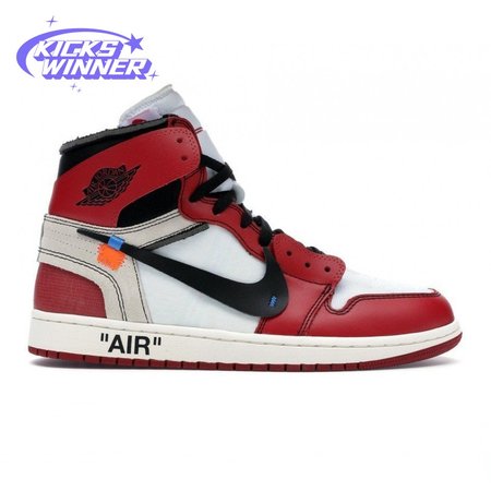 Off-White x Air Jordan 1 Retro High OG 'Chicago' Size 36-47.5