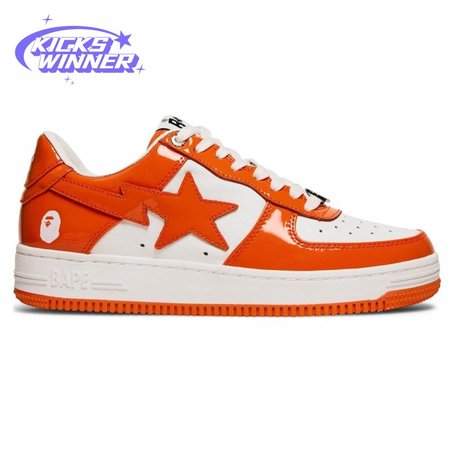 A Bathing Ape Bape SK8 Sta orange Size 36-45