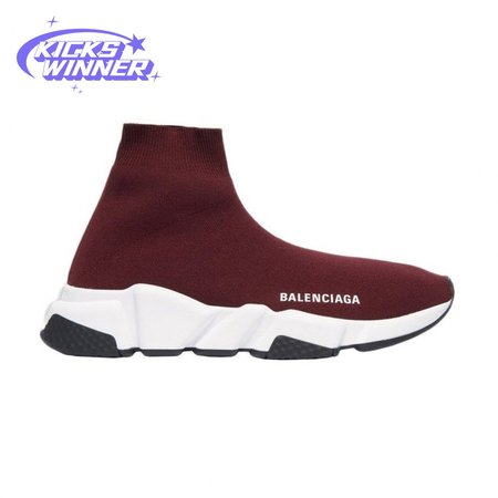 Balenciaga Speed Burgundy Size 36-46