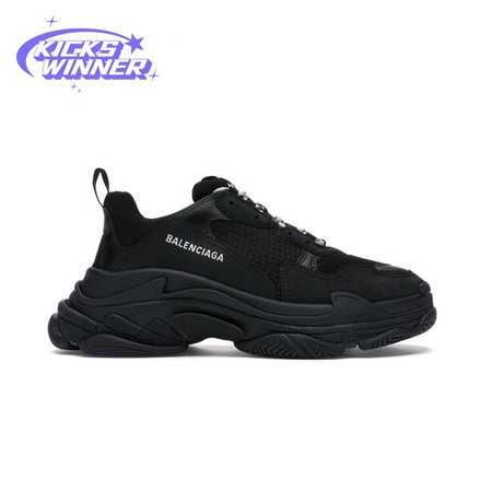 Balenciaga Triple S Triple Black Size 34-46