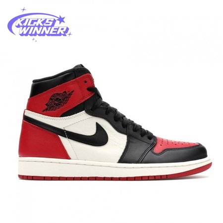 Jordan 1 Retro High Bred Toe Size 36-45