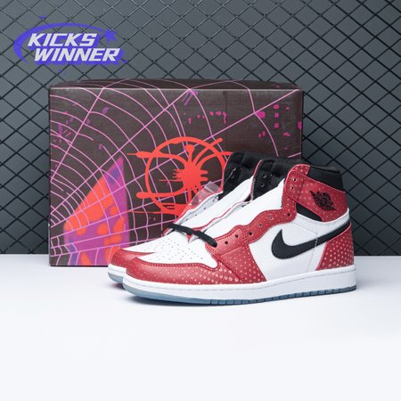 Jordan 1 Retro High Spider Man Origin Story (Special Box) Size 40-47.5