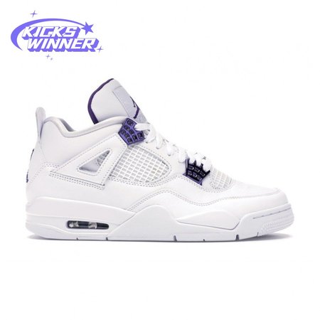 Air Jordan 4 Retro 'Purple Metallic' Size 36-47.5