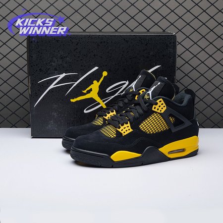 Jordan 4 Retro Thunder (2023) DH6927-017 Size 36-47.5