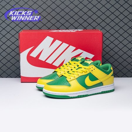 Nike Dunk Low Reverse Brazil DV0833-300 Size 36-47.5