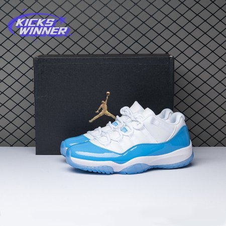 Jordan 11 Retro Low University Blue (2017) 528895-106 Size 40-47.5