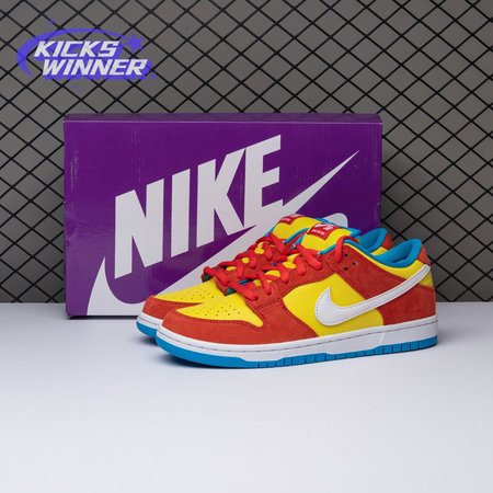 Nike SB Dunk Low Pro Bart Simpson BQ6817-602 Size 36-46