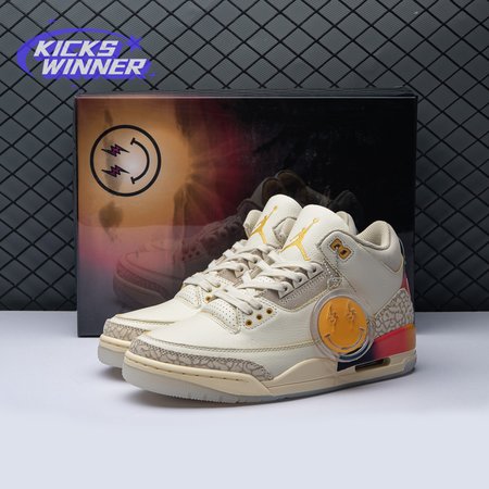 J Balvin x Air Jordan 3 FN0344-901 Size 36-47.5