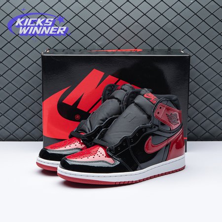 Air Jordan 1 Retro High OG Patent 'Bred' Size 36-47.5