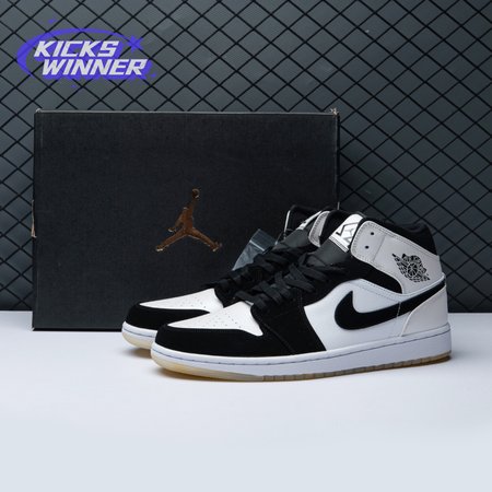 Jordan 1 Mid Diamond Shorts DH6933-100 Size 36-47.5