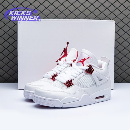 Jordan 4 Retro Metallic Red Size 36-46