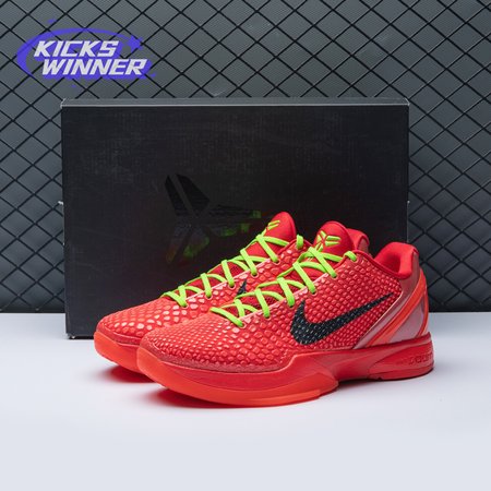 Nike Kobe 6 Protro Reverse Grinch FV4921-600 Size 39-48.5