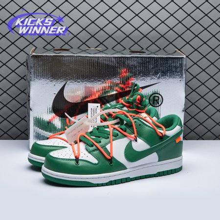 Off-White x Dunk Low 'Pine Green' Size 36-47.5