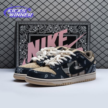 Travis Scott x Dunk Low Premium QS SB 'Cactus Jack' Size 36-47.5