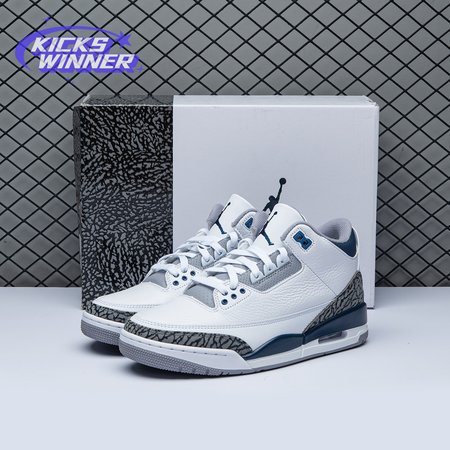 Jordan 3 Retro Midnight Navy CT8532-140 Size 40-47.5