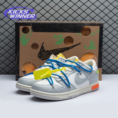 Nike Dunk Low Off-White Lot 10 DM1602 112 Size 36-47.5