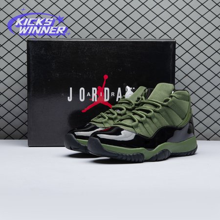 Air Jordan 11 Retro Army Green Black CT8012 300 Size 40-48.5