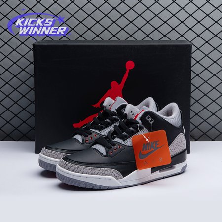 Jordan 3 Retro Black Cement Reimagined DN3707 010 Size 40-48.5